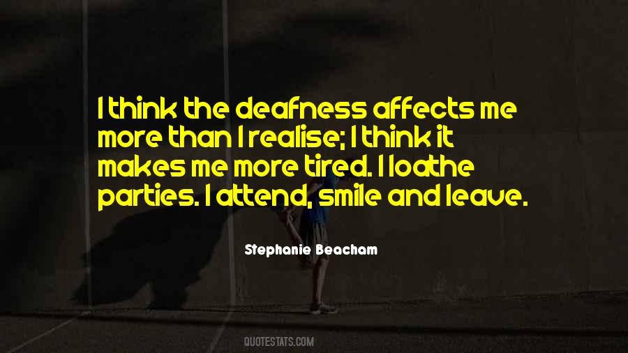 Quotes About Deafness #251024