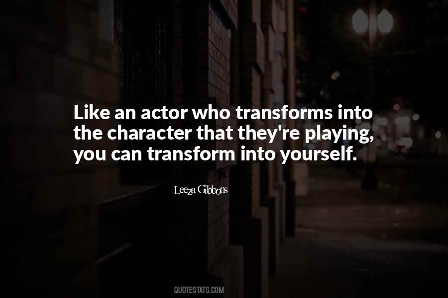 Quotes About Character Actors #11005