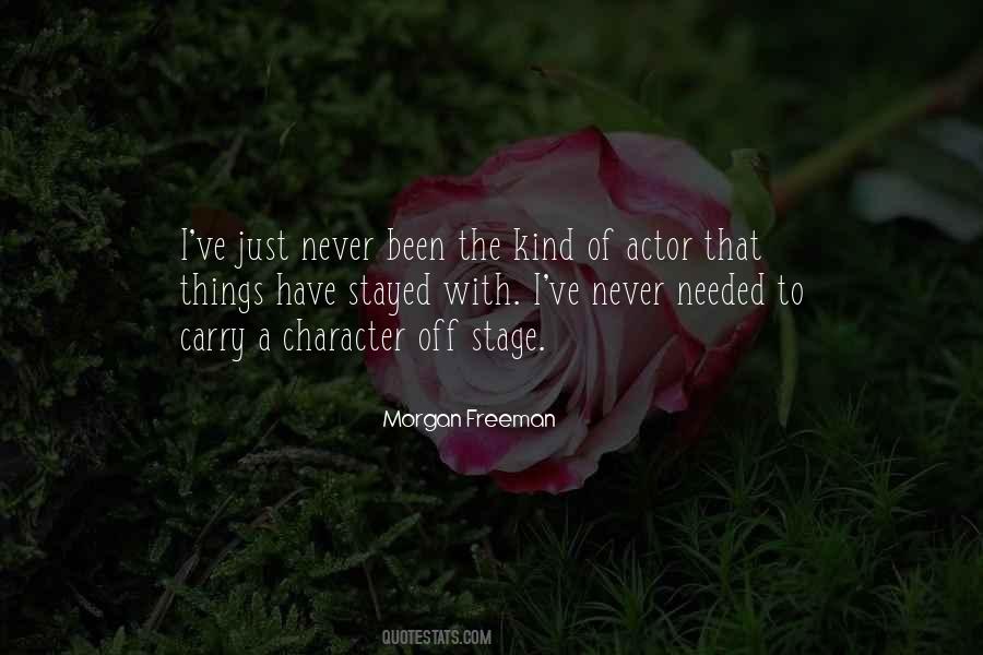 Quotes About Character Actors #123965