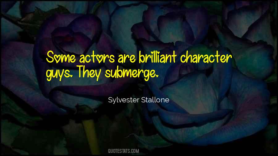 Quotes About Character Actors #213404