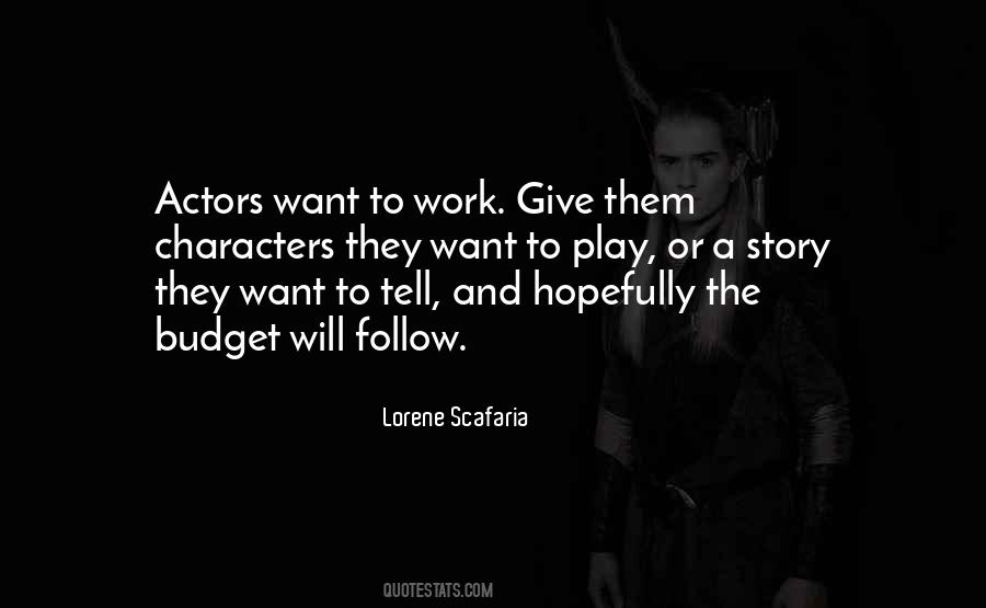 Quotes About Character Actors #68577