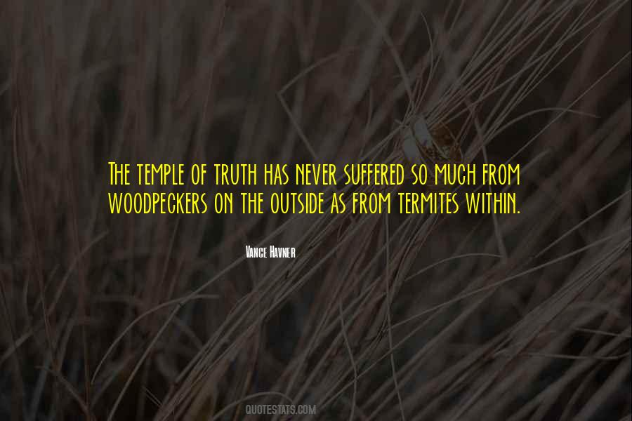 Quotes About Woodpeckers #1434495