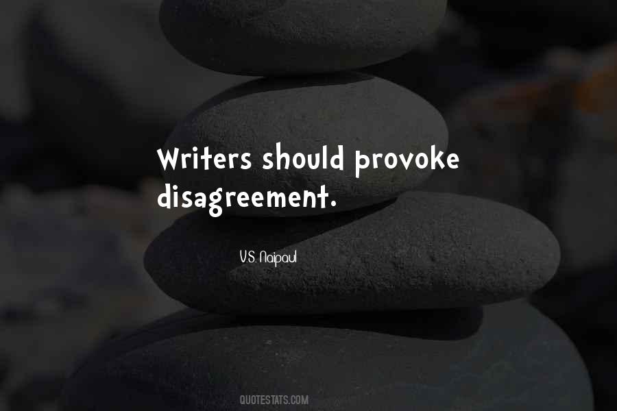 Quotes About Provoke #1058820