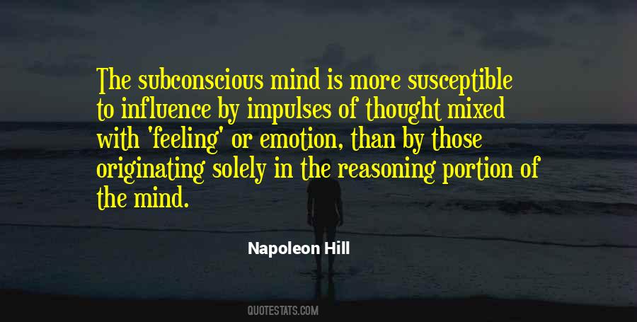 Quotes About Subconscious Thought #1505677