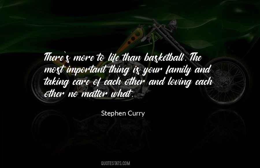 Quotes About Basketball Family #1288269