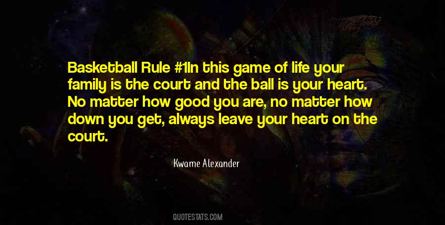 Quotes About Basketball Family #1467662