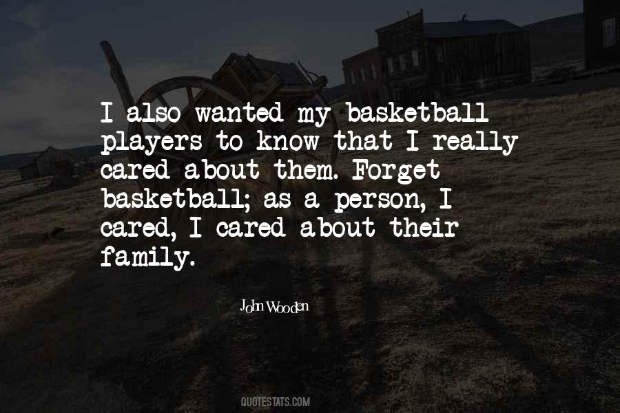 Quotes About Basketball Family #1697683