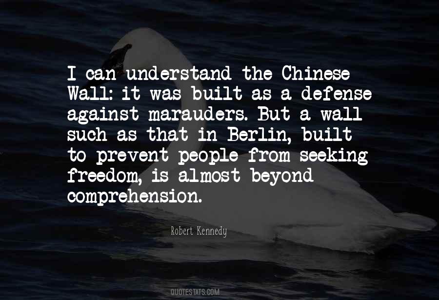 Quotes About Berlin Wall #1505599