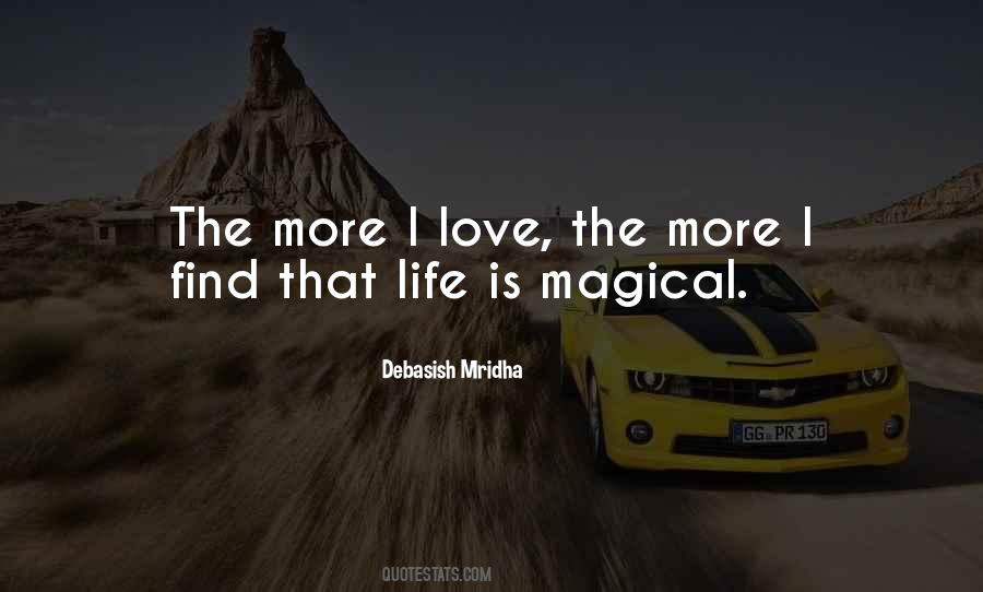 Love Is Magical Quotes #1211660