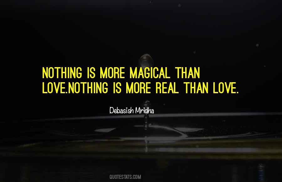 Love Is Magical Quotes #1731349
