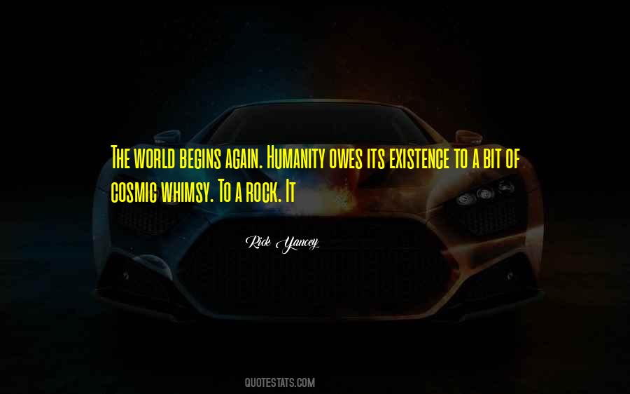 World Begins Quotes #145528