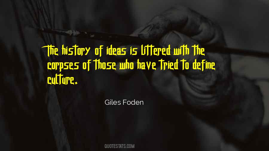 History Of Ideas Quotes #1427040