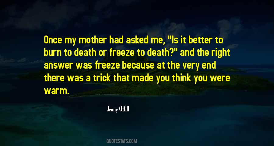 Quotes About A Mother's Death #1061068