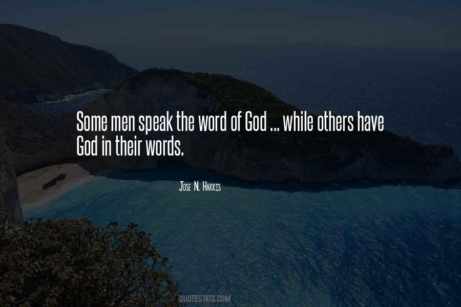 Quotes About The Words Of God #300423