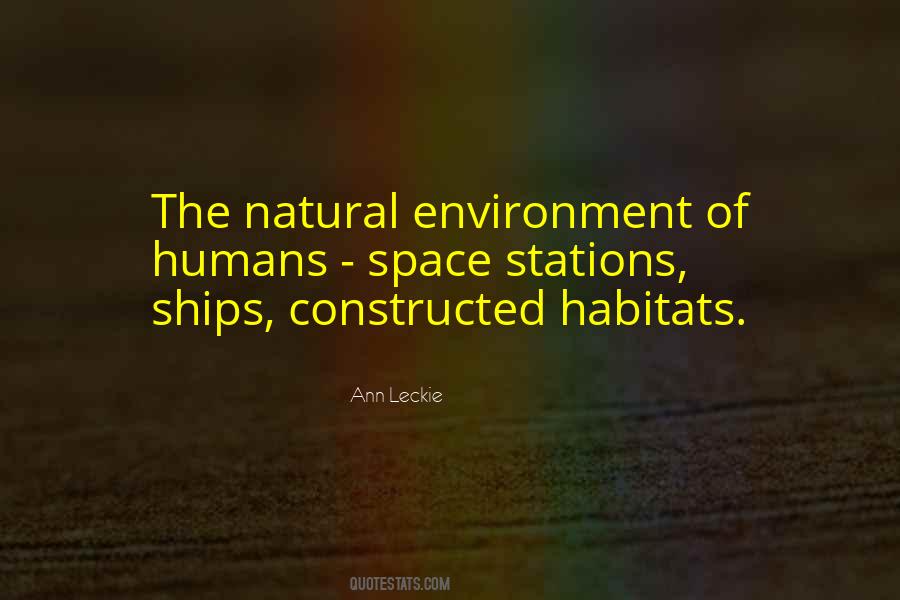 Quotes About Humans And The Environment #539115