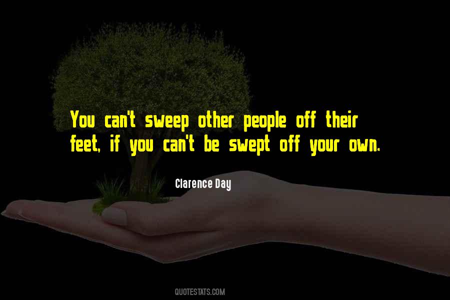 Sweep Off Feet Quotes #1836411