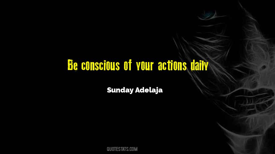 Daily Actions Quotes #1676092