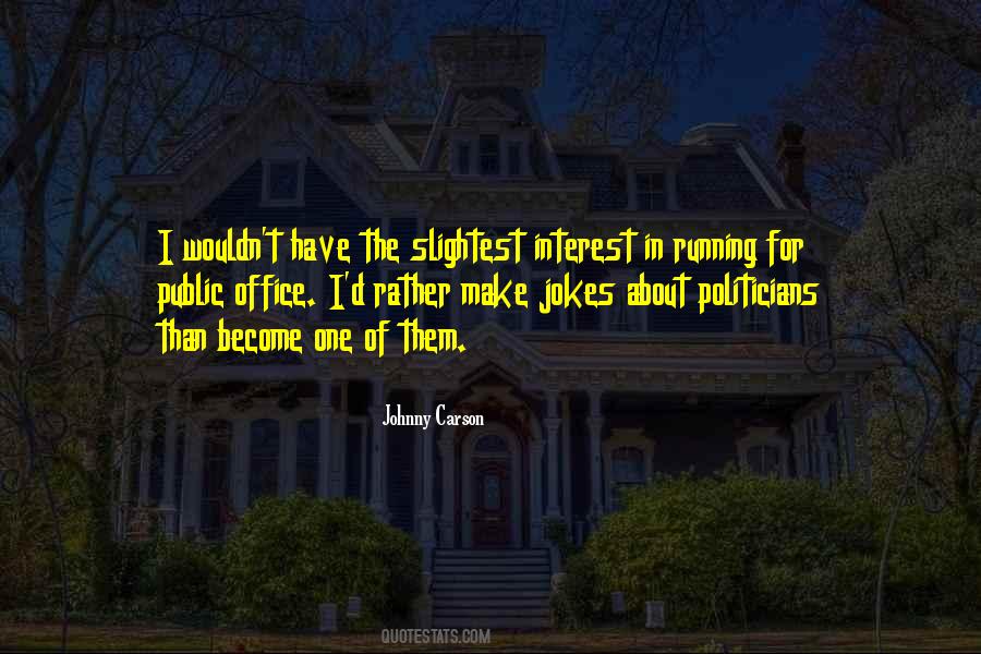 Quotes About Running For Office #626031