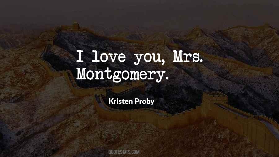 Quotes About Montgomery #381955