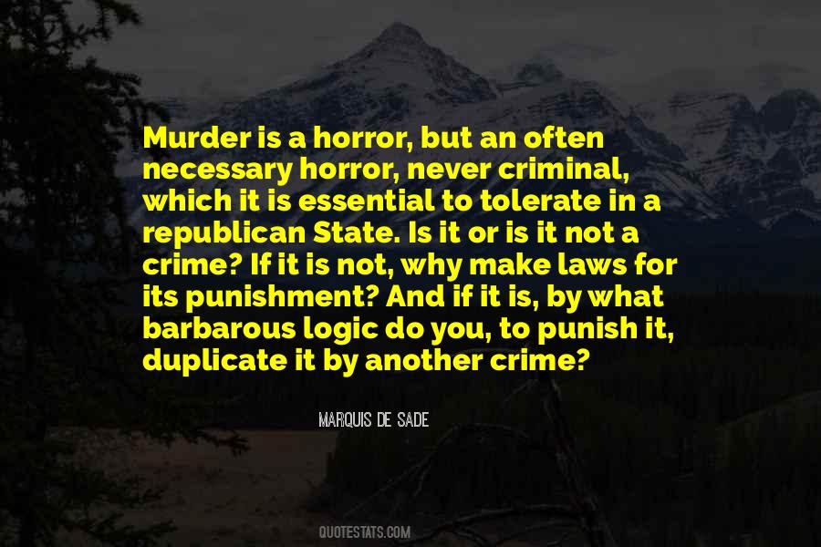 Quotes About Crime And Punishment #885213