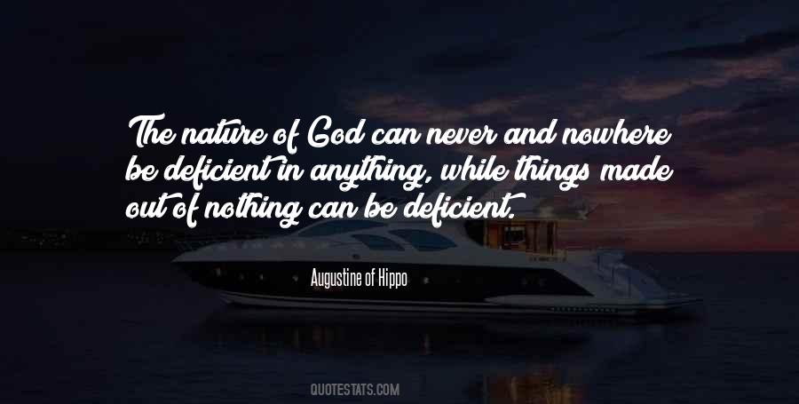 Quotes About Nature Of God #1038067