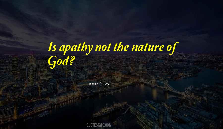 Quotes About Nature Of God #133522