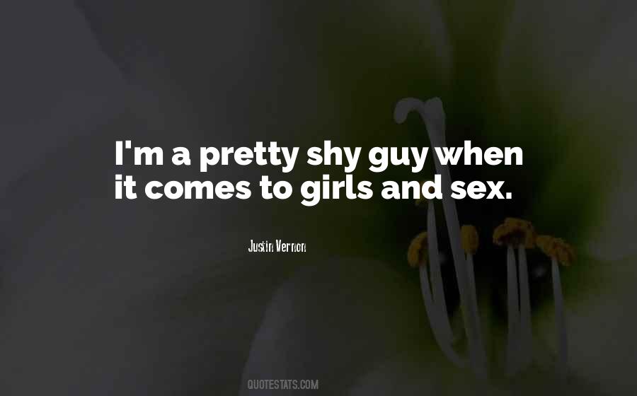 Shy Girls Quotes #1315938