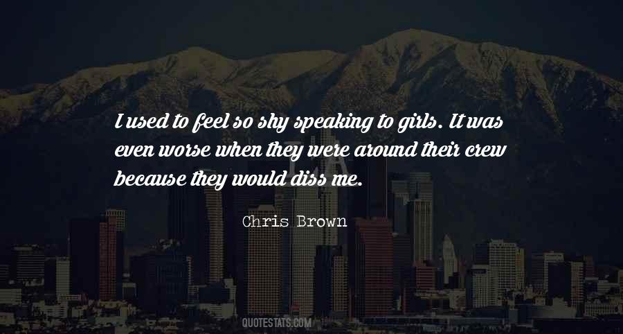 Shy Girls Quotes #185038