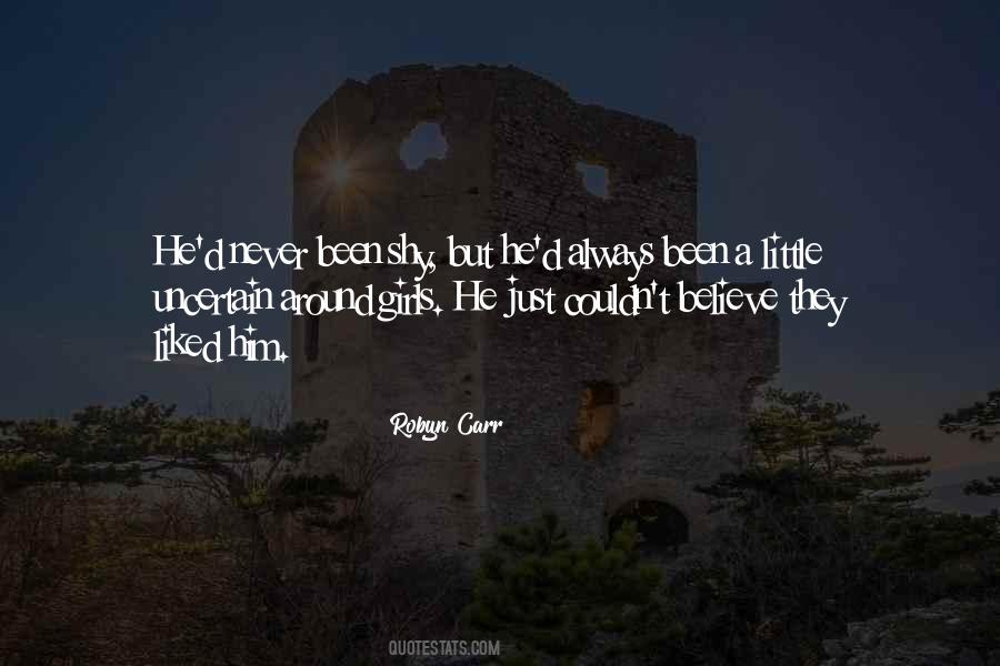Shy Girls Quotes #774144