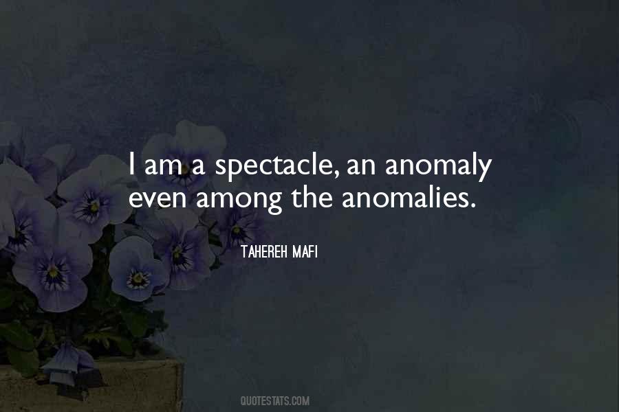 Quotes About Anomaly #180464