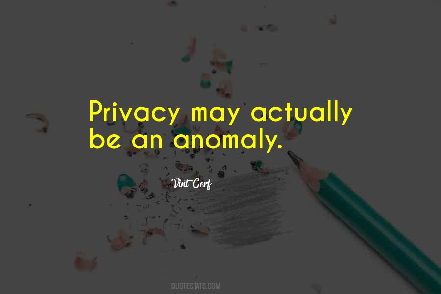 Quotes About Anomaly #1845411