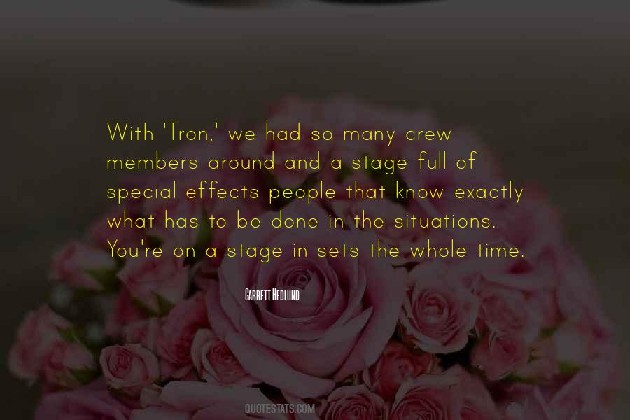 Quotes About Stage Crew #772229