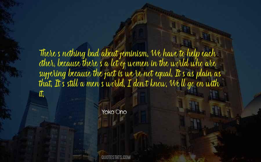 Men S World Quotes #1441167