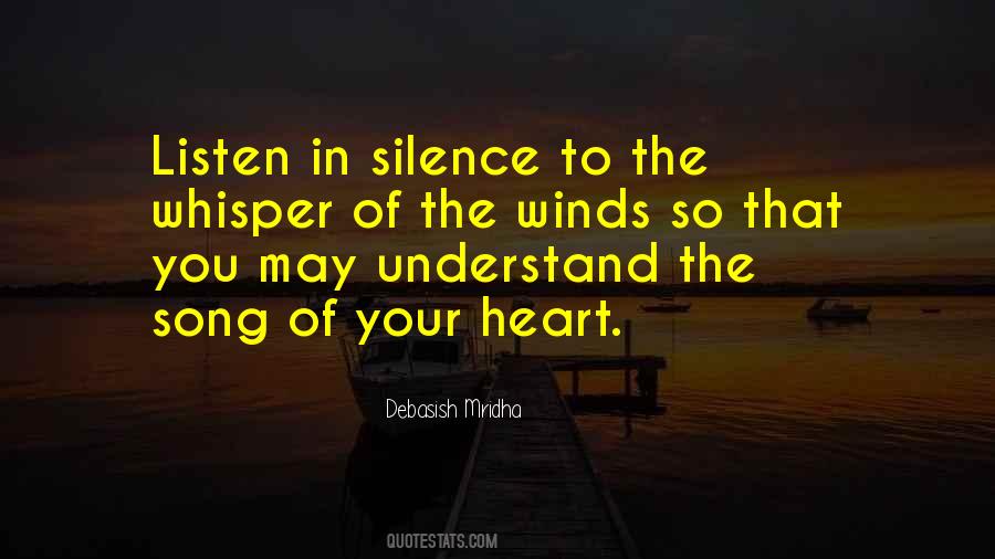 Listen In Silence Quotes #1653169