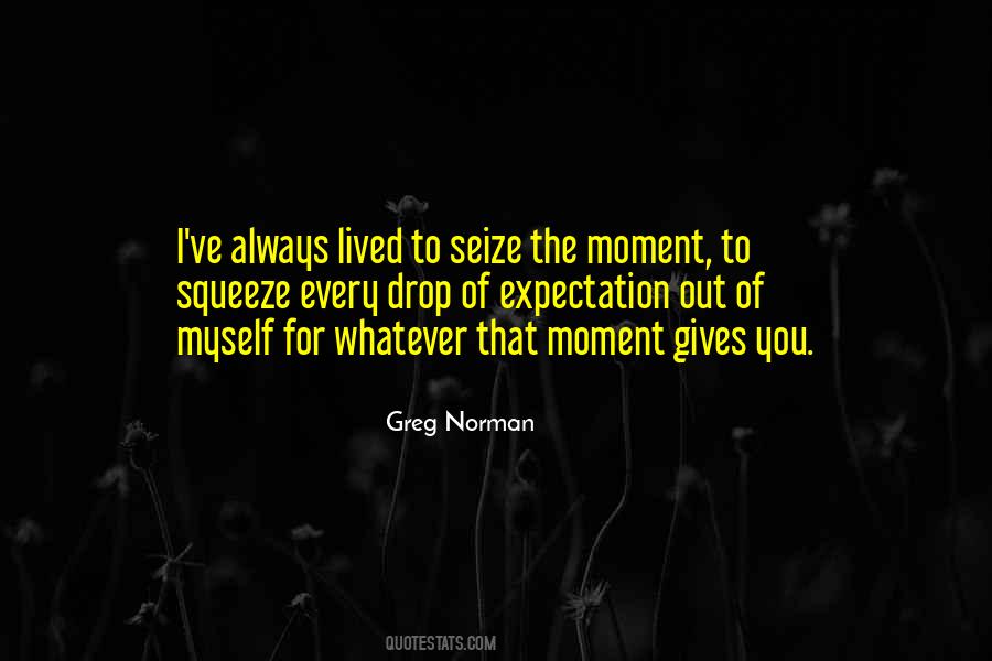 Seize The Moments Quotes #741398