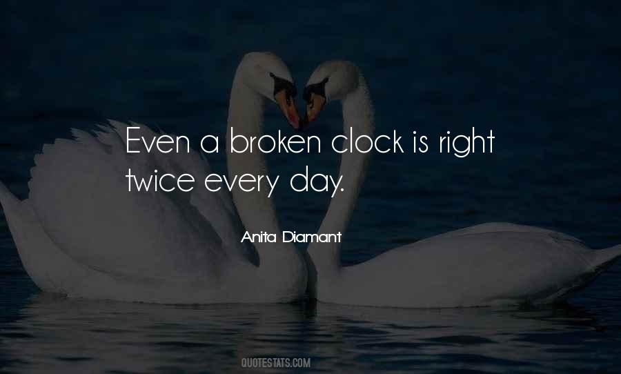 A Broken Clock Quotes #1052939