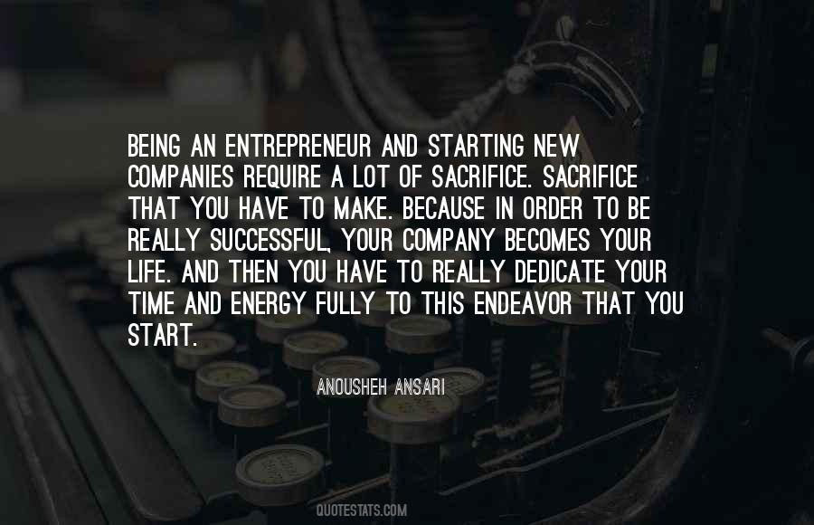 Quotes About Starting A Company #1144329