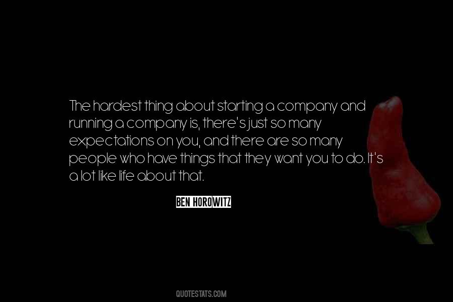 Quotes About Starting A Company #1216077