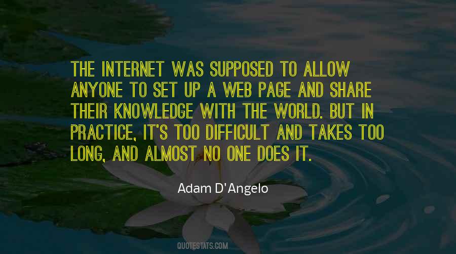 Quotes About Internet And Knowledge #928462