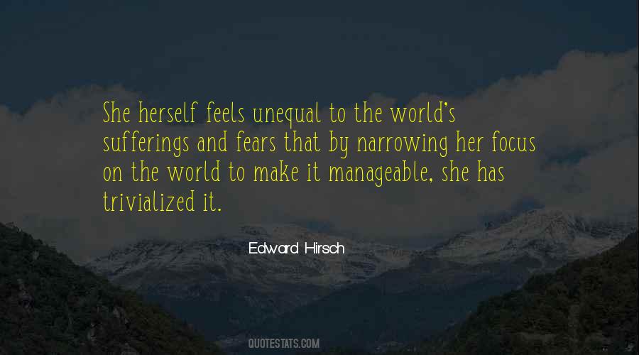 Unequal World Quotes #103847