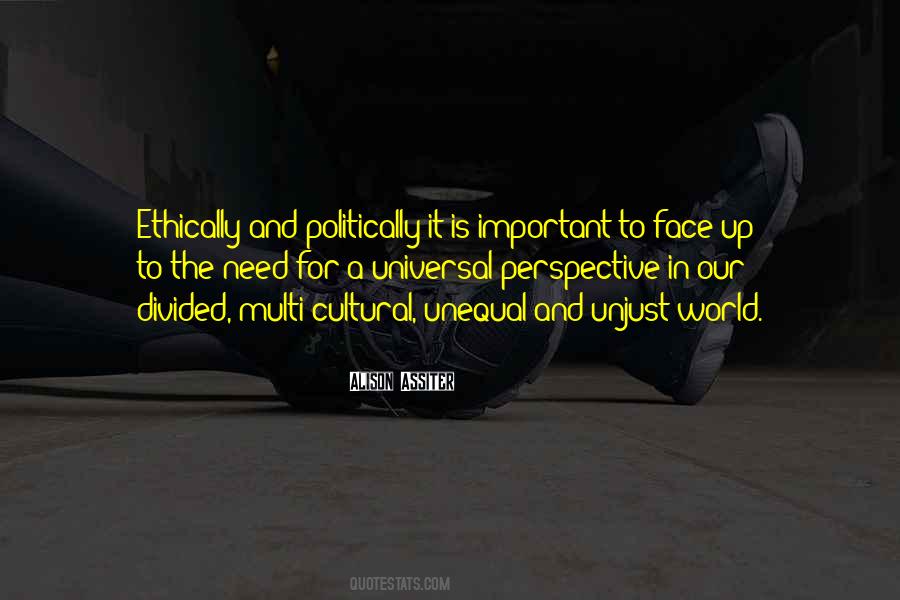 Unequal World Quotes #1040115