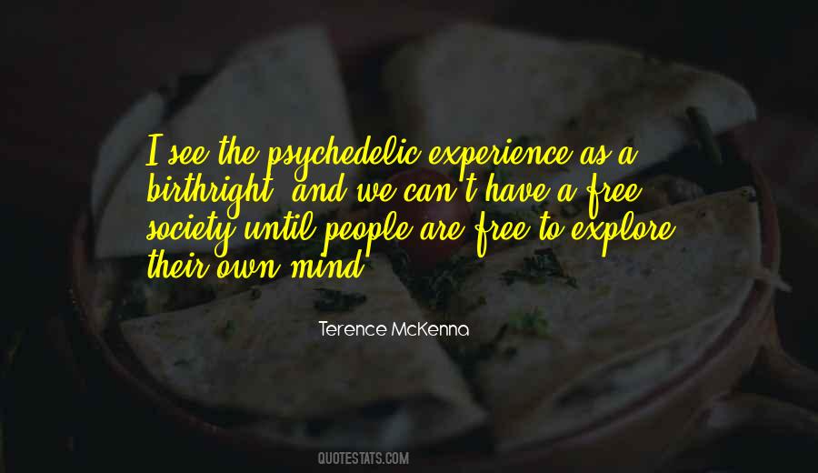 Quotes About Psychedelic Experience #340577