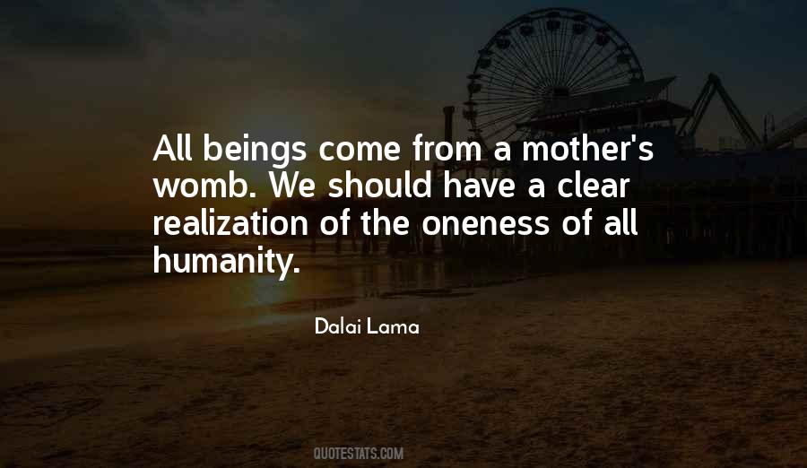Quotes About Oneness Of Humanity #102967