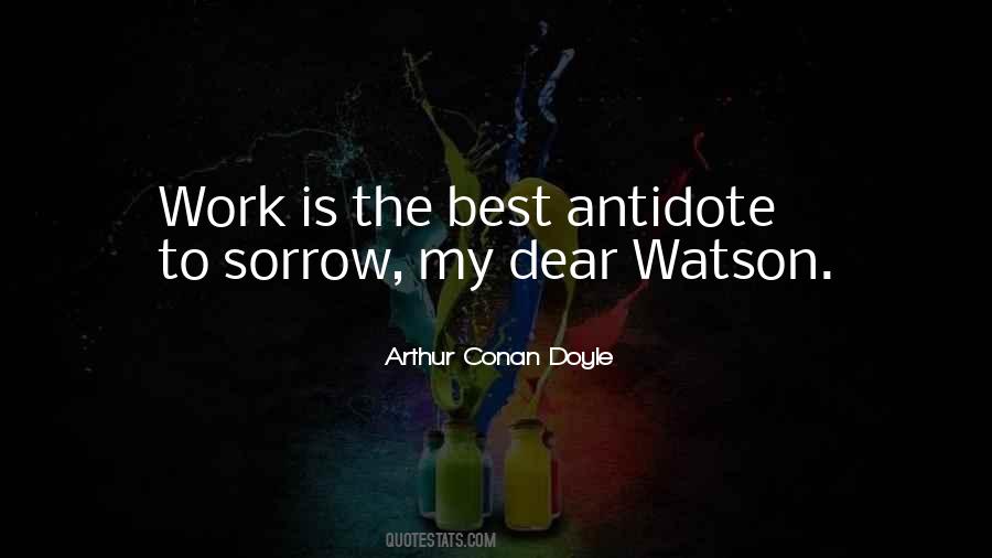 Quotes About Antidote #1037328