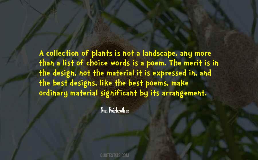 Quotes About Plants #39788