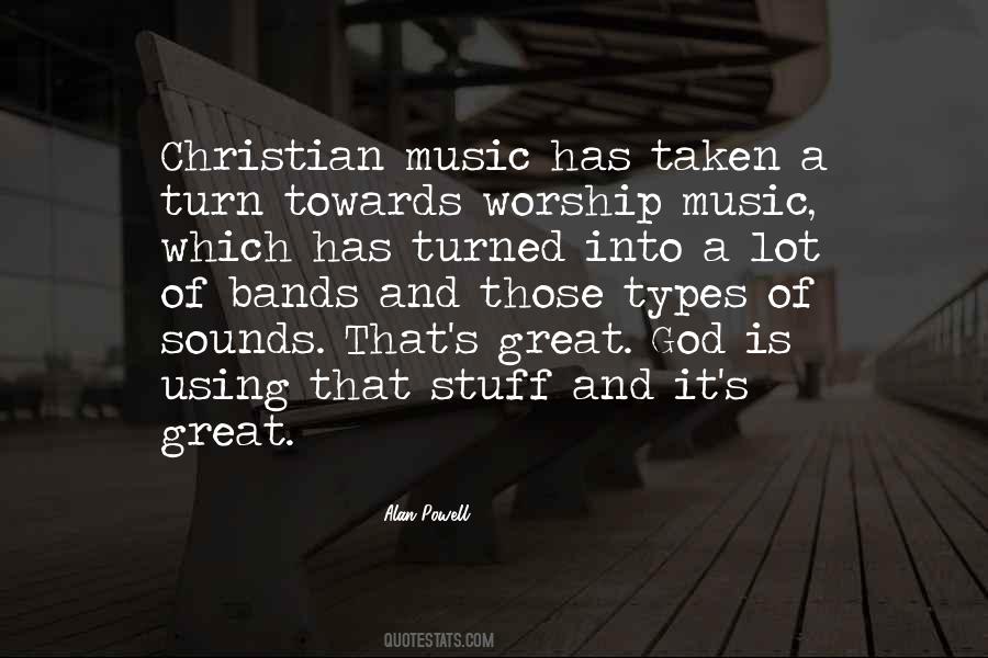 Quotes About Christian Music #1060827