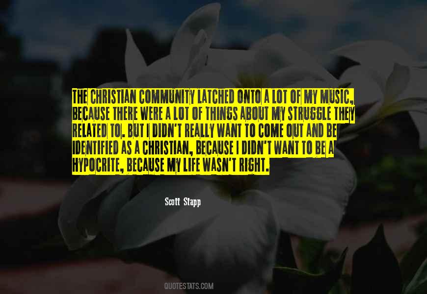 Quotes About Christian Music #144584