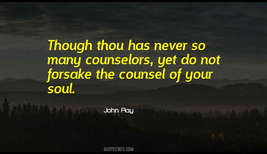 Quotes About Counselors #479556