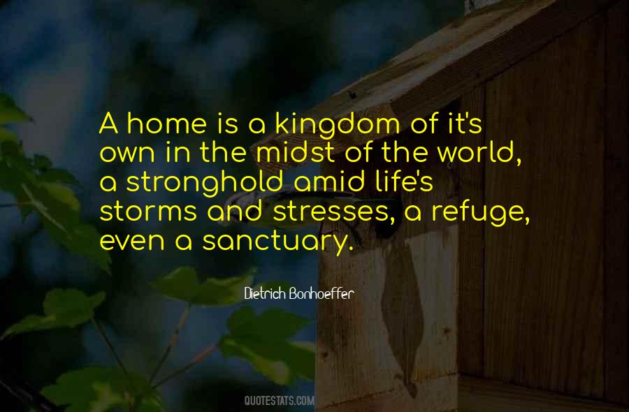 Home As Sanctuary Quotes #1408655