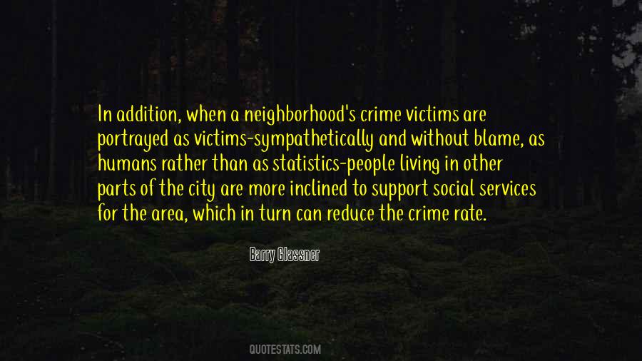 Crime Rate Quotes #1014872